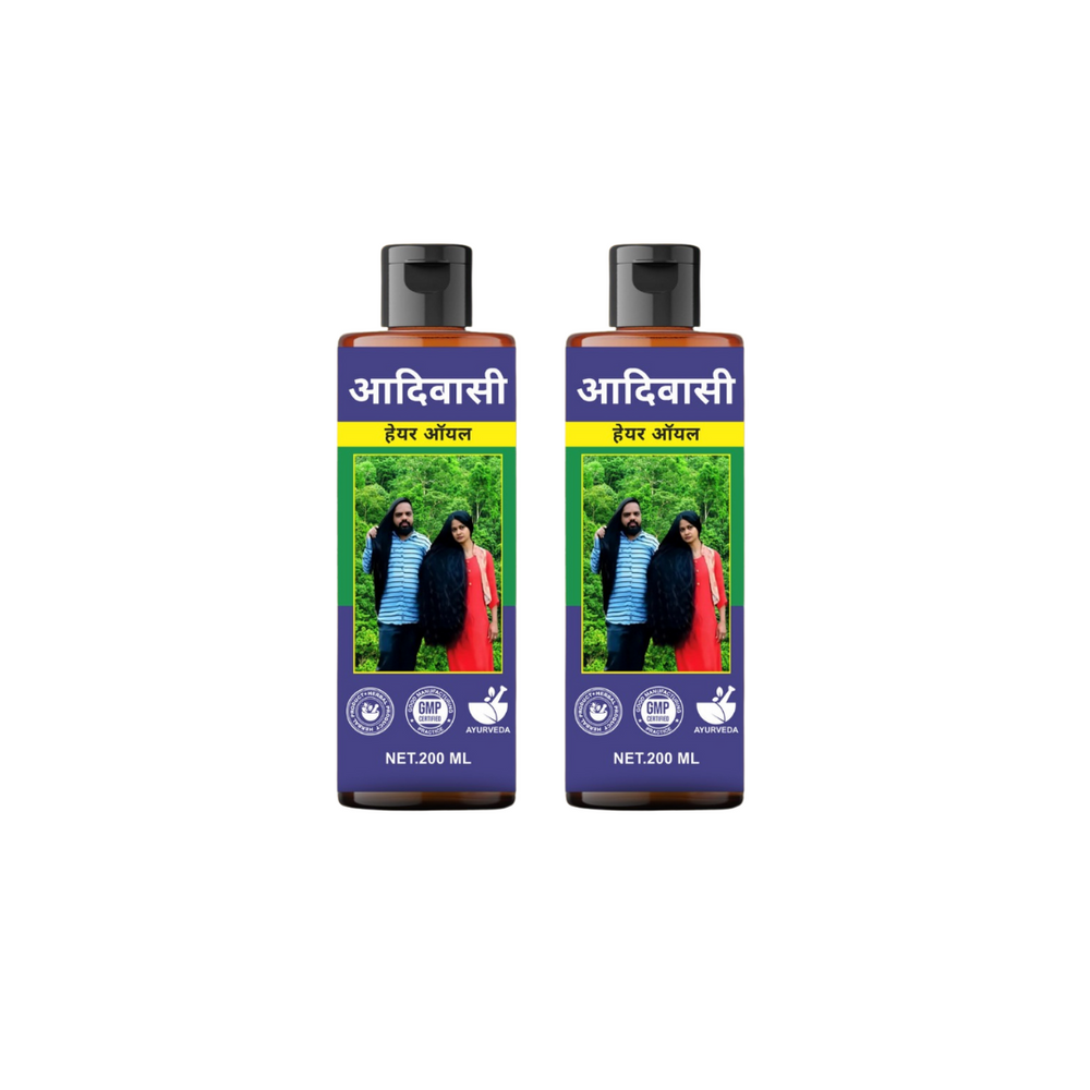 Adivasi Herbal Hair Oil – Pure & Natural Blend combo pack