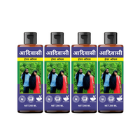 Adivasi Herbal Hair Oil – Family Care Pack (4 Bottles)